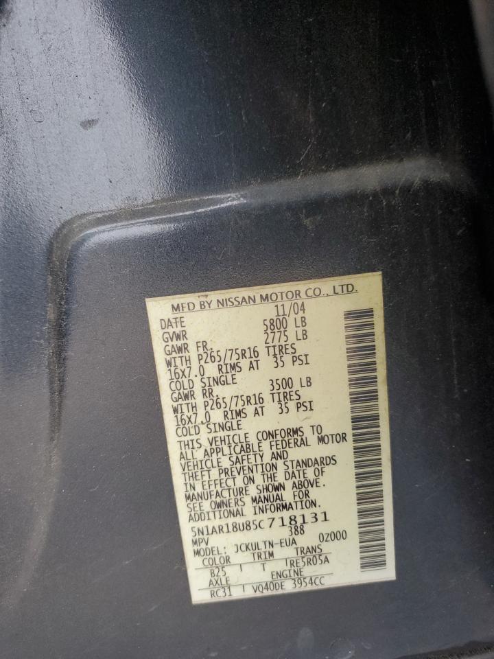 2005 Nissan Pathfinder - Image 14