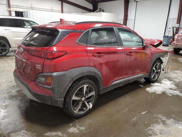  HYUNDAI KONA 2019 Червоний