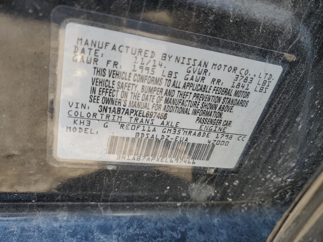 2014 Nissan Sentra - Image 14