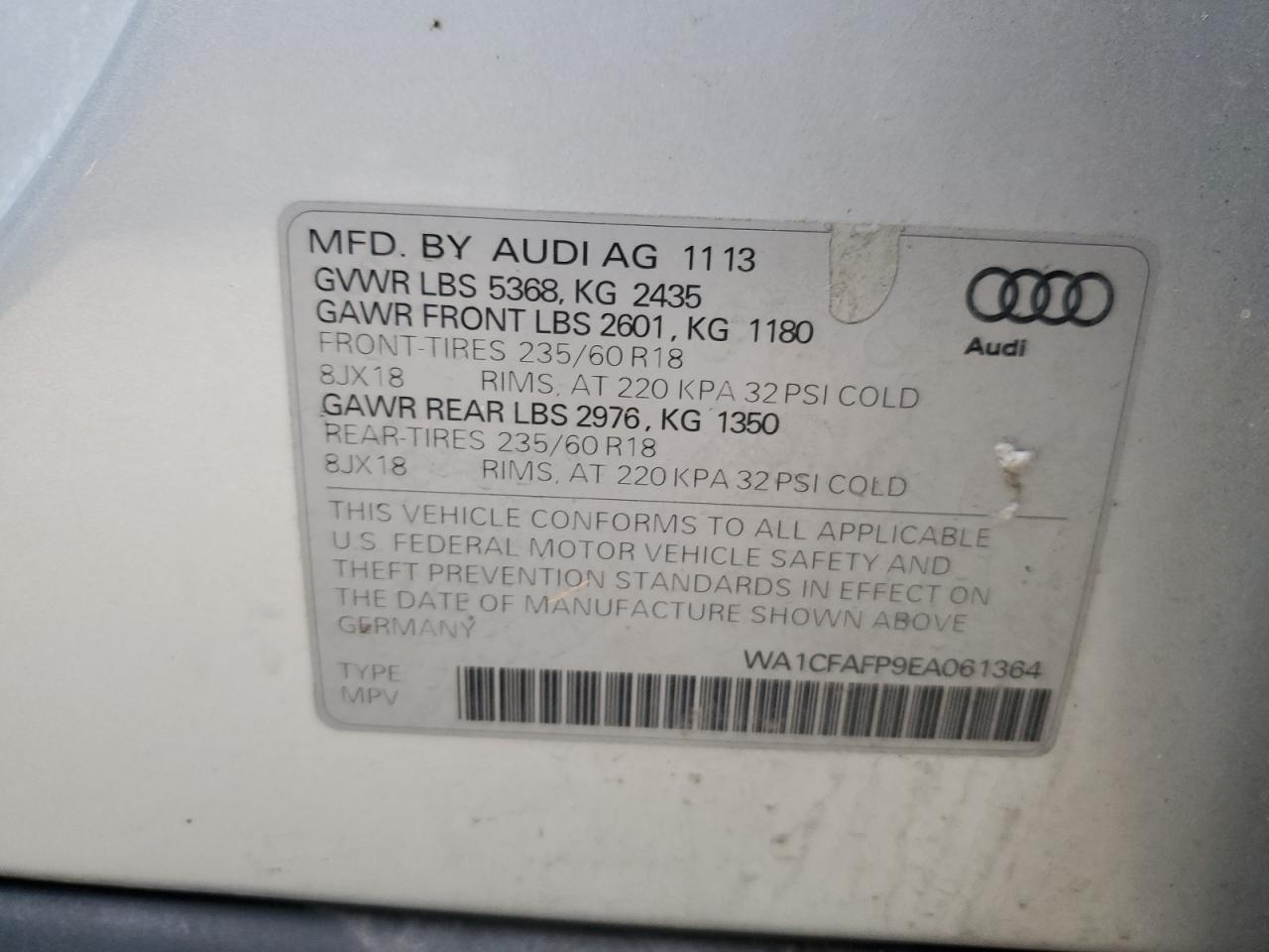 2014 Audi Q5 - Image 13