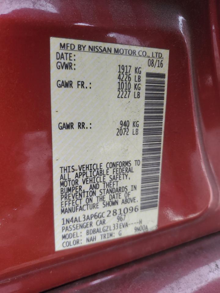 2016 Nissan Altima - Image 12