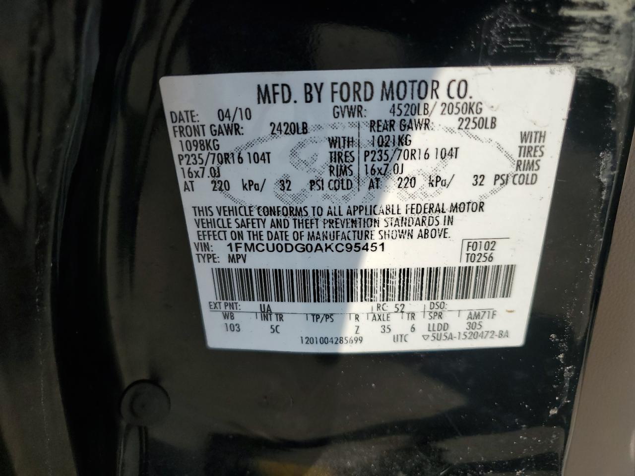 2010 Ford Escape - Image 14