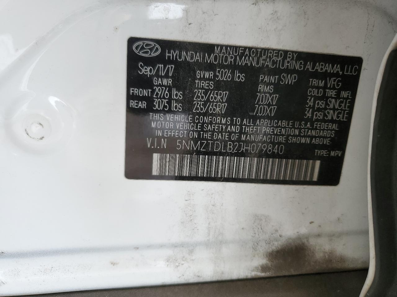 2018 Hyundai Santa Fe - Image 14