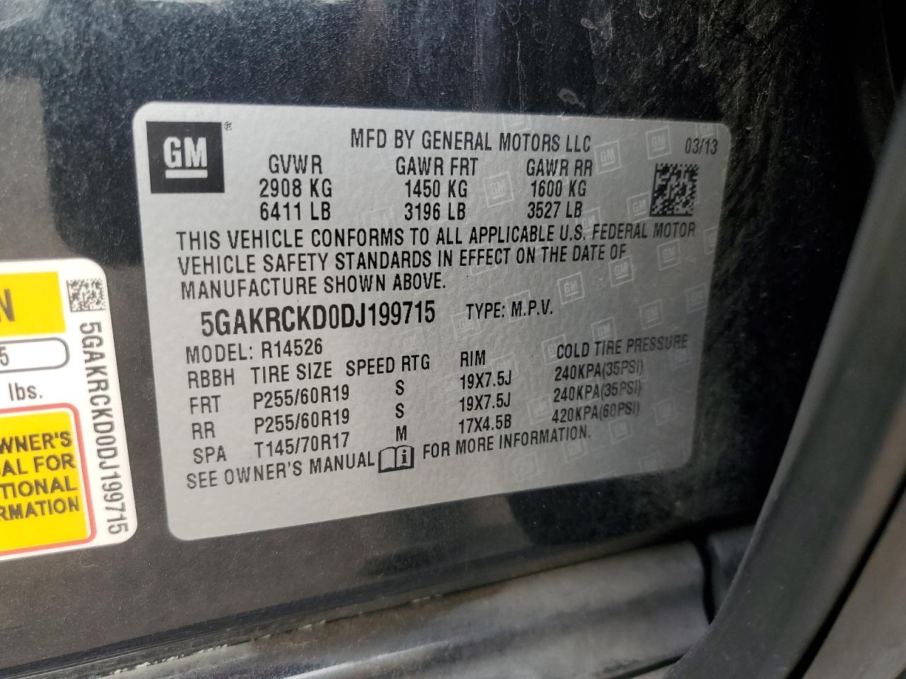 2013 Buick Enclave - Image 14