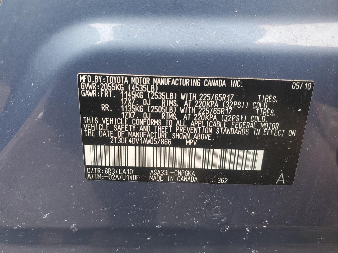 2010 Toyota RAV 4 - Image 14