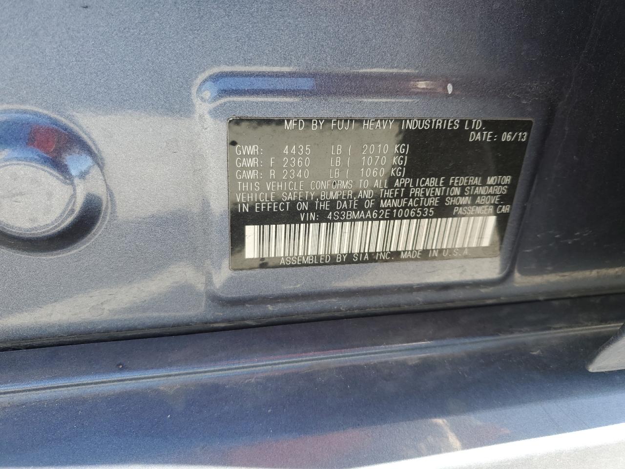 2014 Subaru Legacy - Image 12