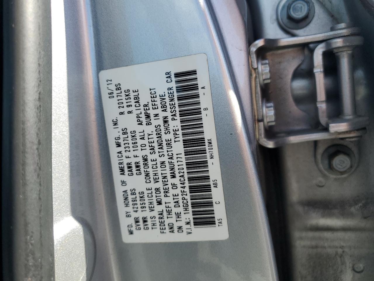 2012 Honda Accord - Image 12
