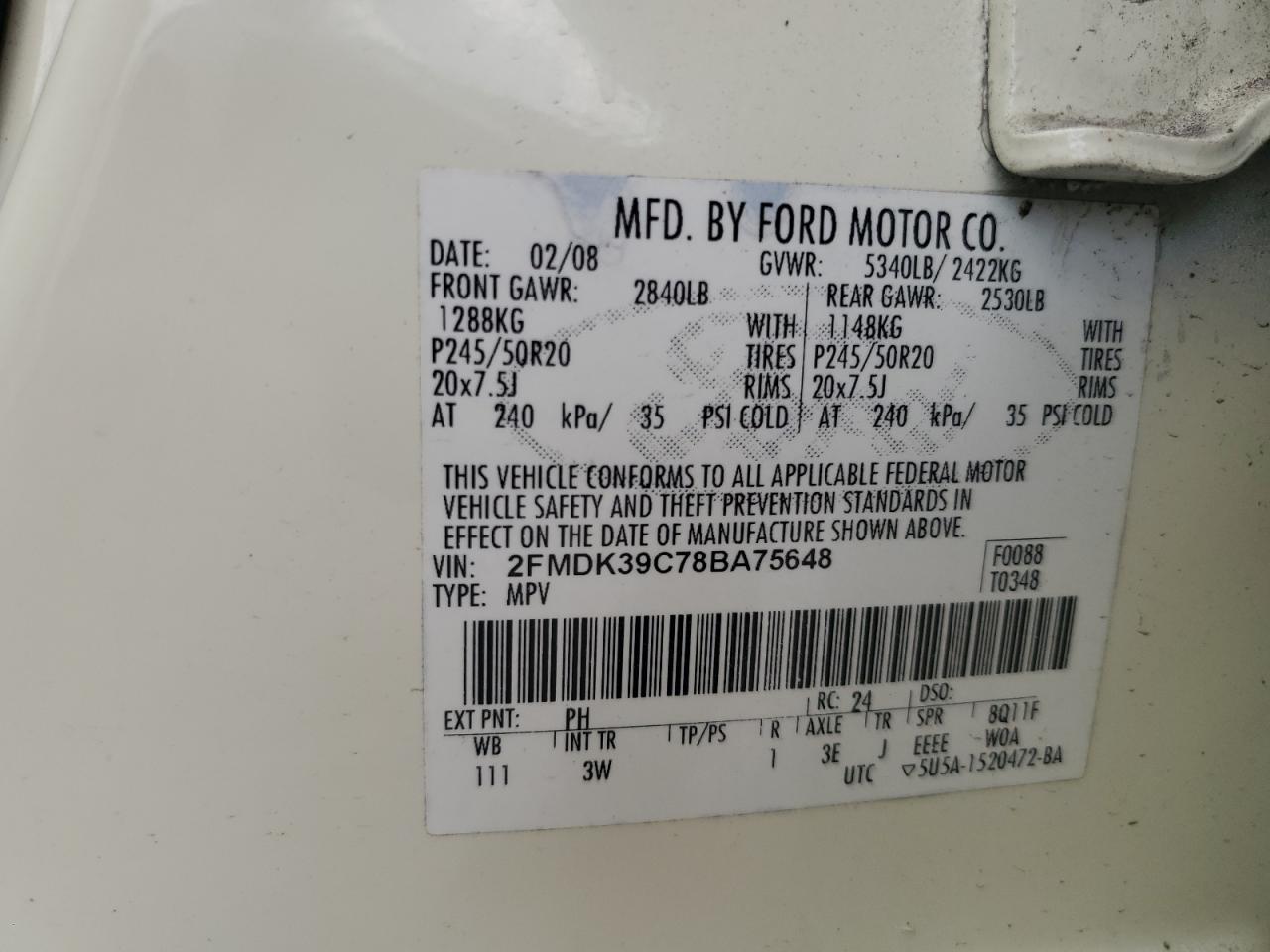 2008 Ford Edge - Image 15