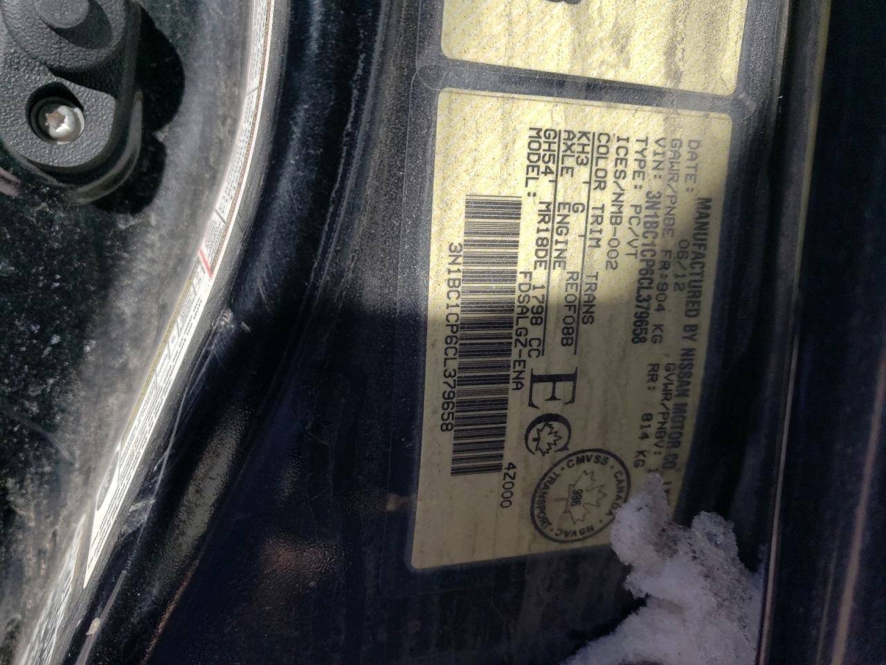 2012 Nissan Versa - Image 12