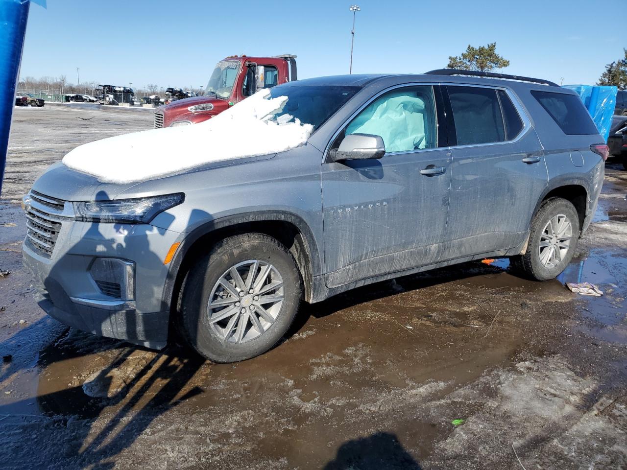 2023 Chevrolet Traverse Lt for Sale in Woodhaven, MI - Side
