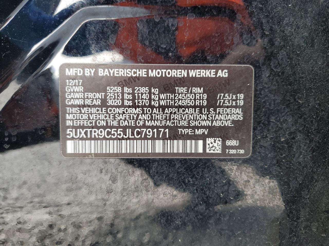 2018 BMW X3 - Image 13