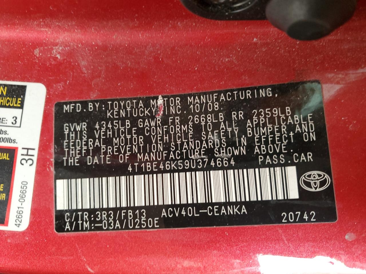 2009 Toyota Camry - Image 14