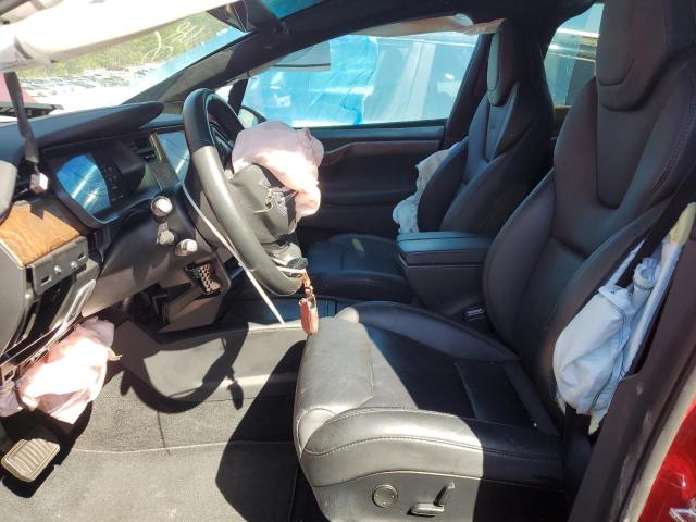  TESLA MODEL X 2019 Красный