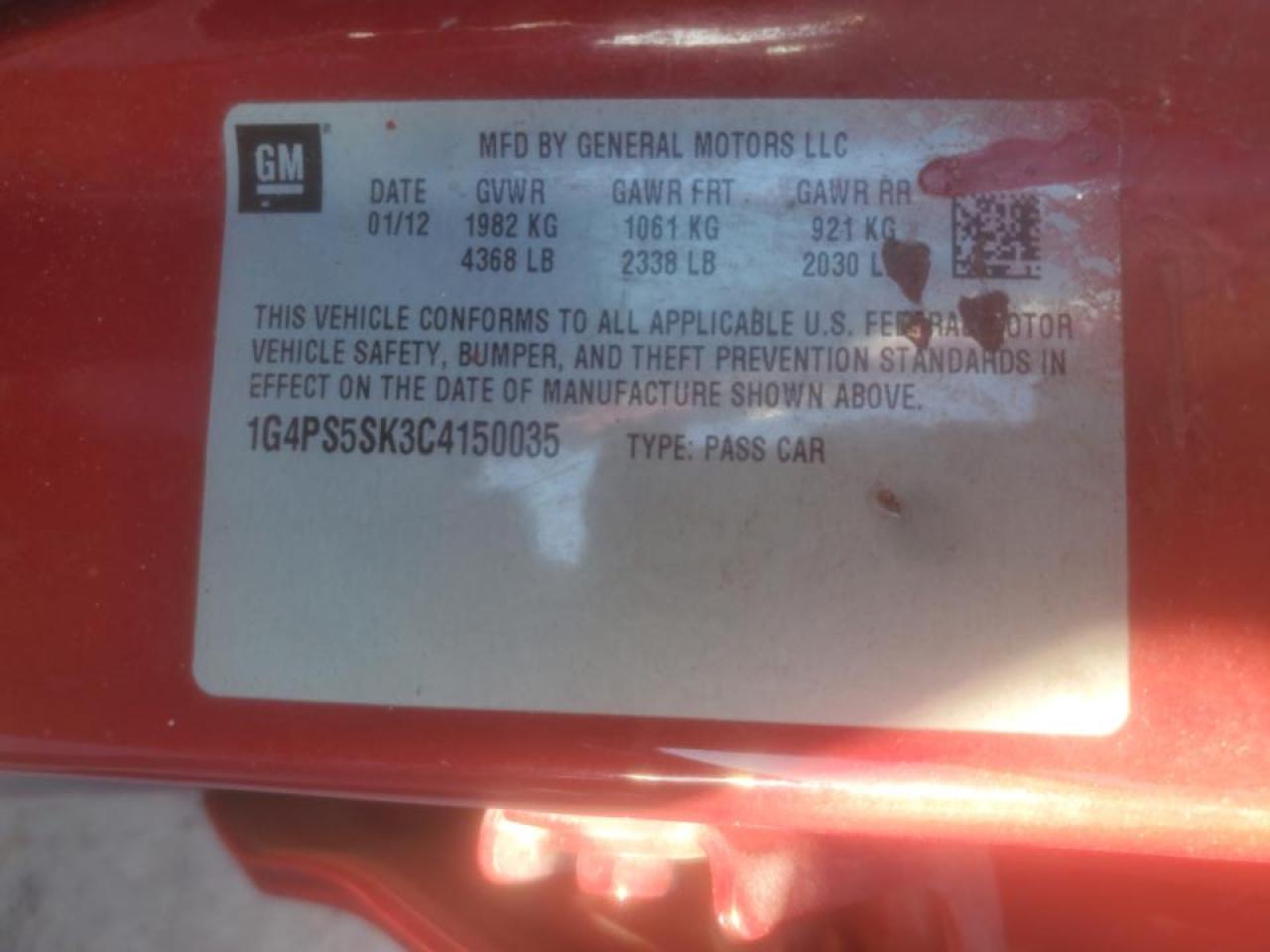 2012 Buick Verano - Image 13