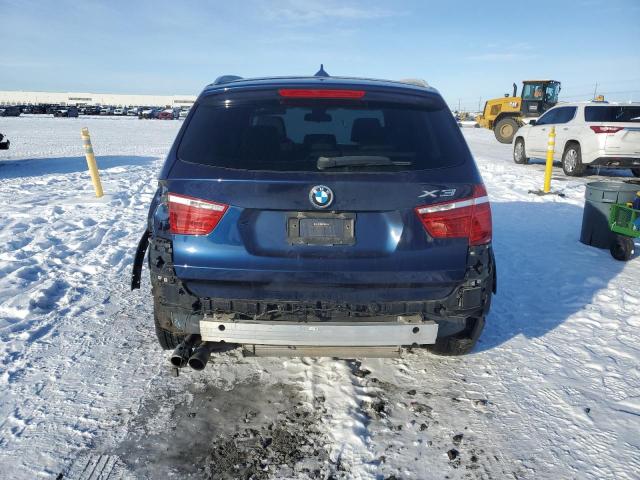  BMW X3 2016 Синий