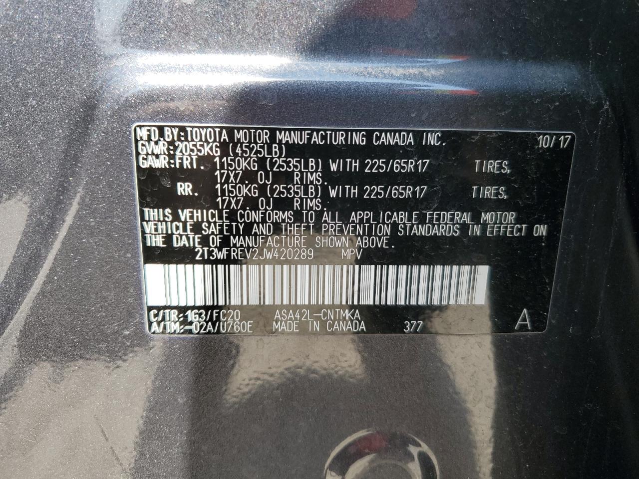 2018 Toyota RAV 4 - Image 13