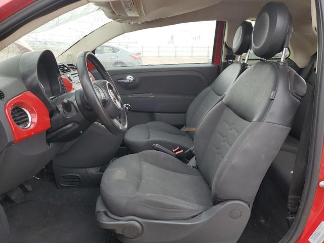 Hatchbacks FIAT 500 2015 Red