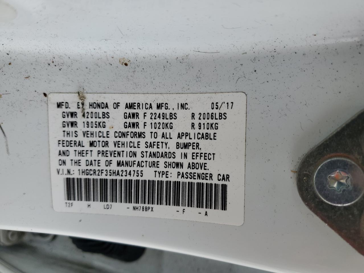 2017 Honda Accord - Image 13