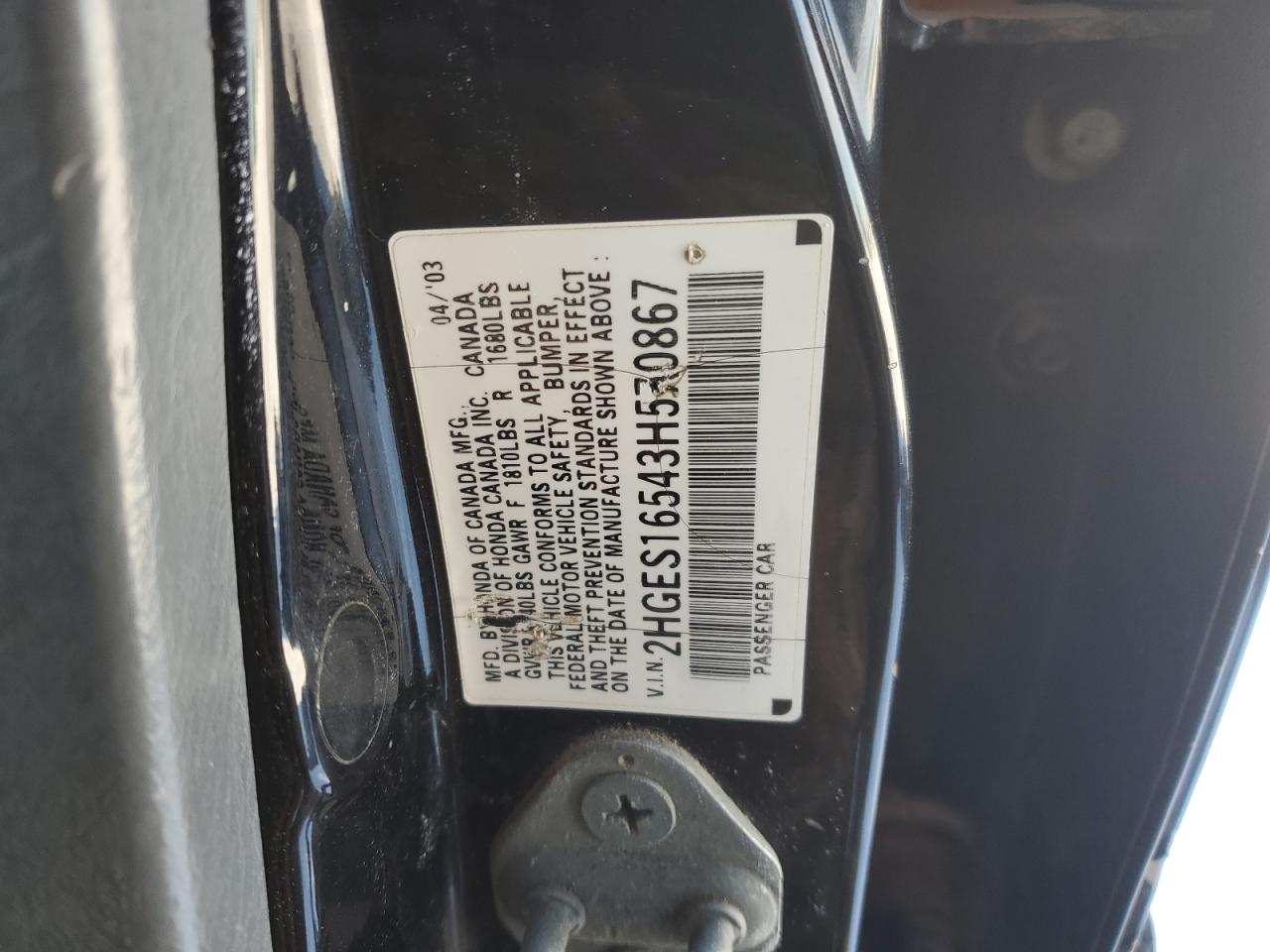 2003 Honda Civic - Image 14