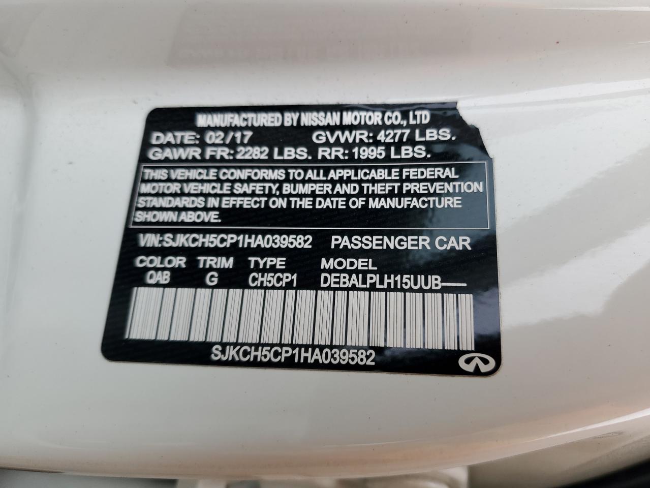 2017 Infiniti QX30 - Image 12