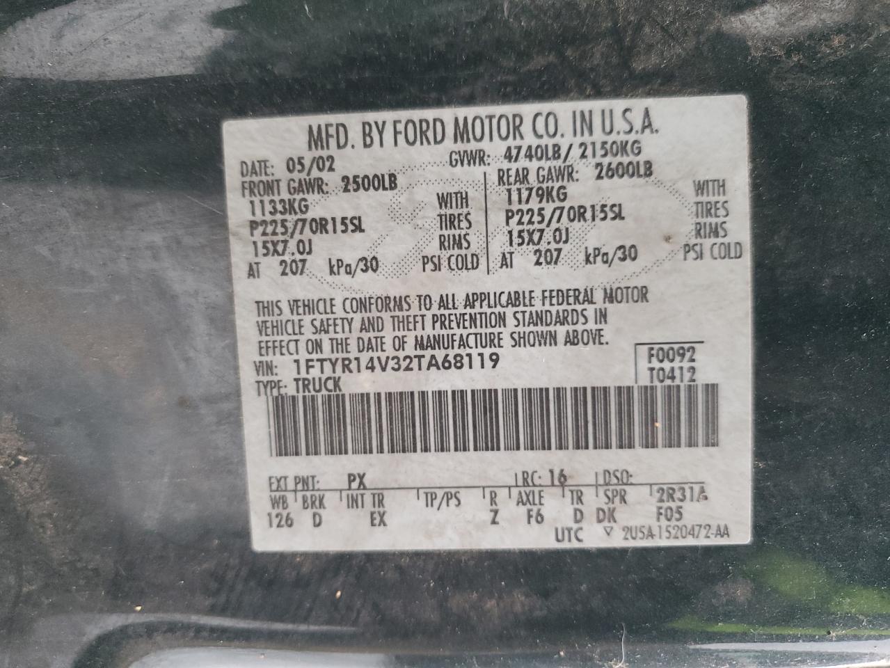 2002 Ford Ranger - Image 12