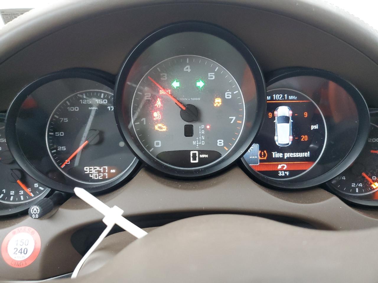 2011 Porsche Cayenne S VIN: WP1AB2A29BLA53225 Lot: 87971725