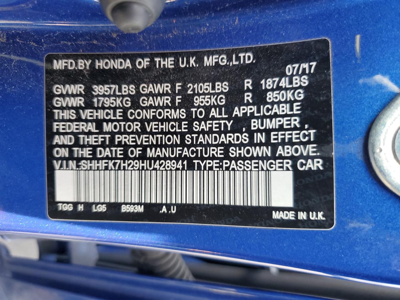 2017 Honda Civic - Image 14