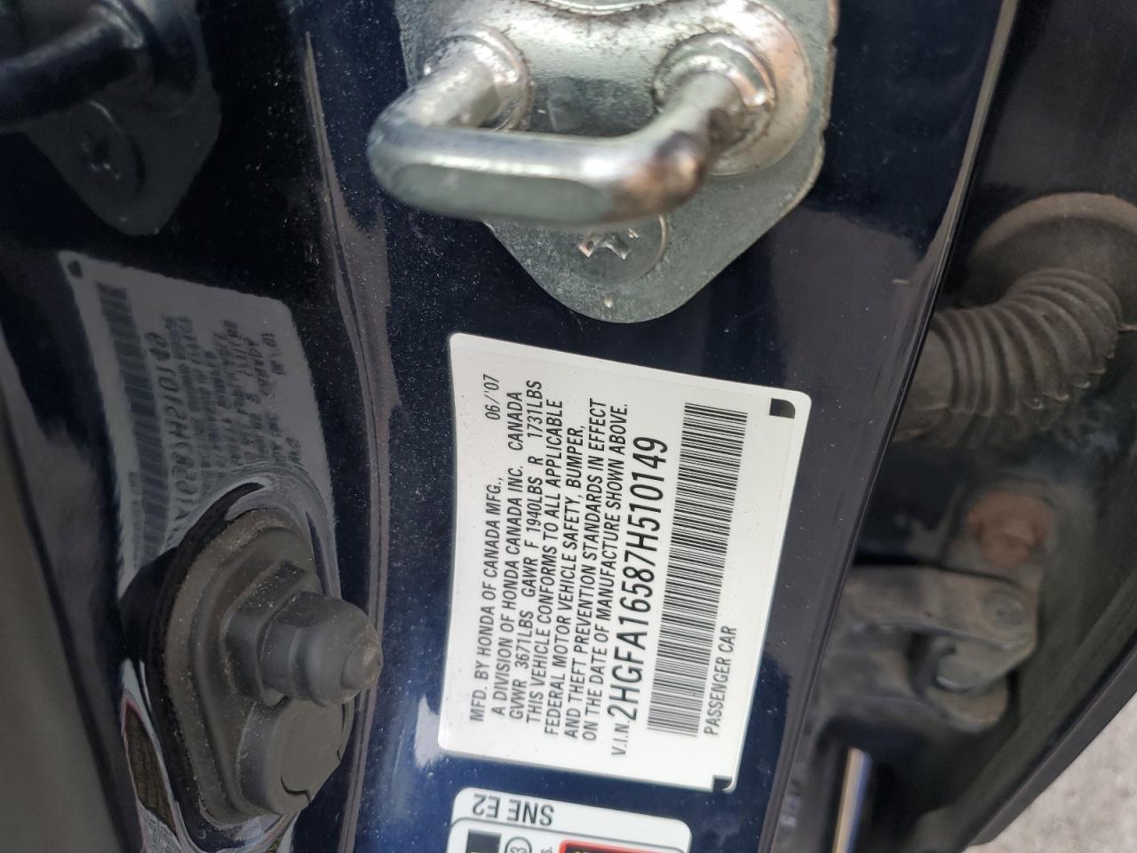 2007 Honda Civic - Image 14