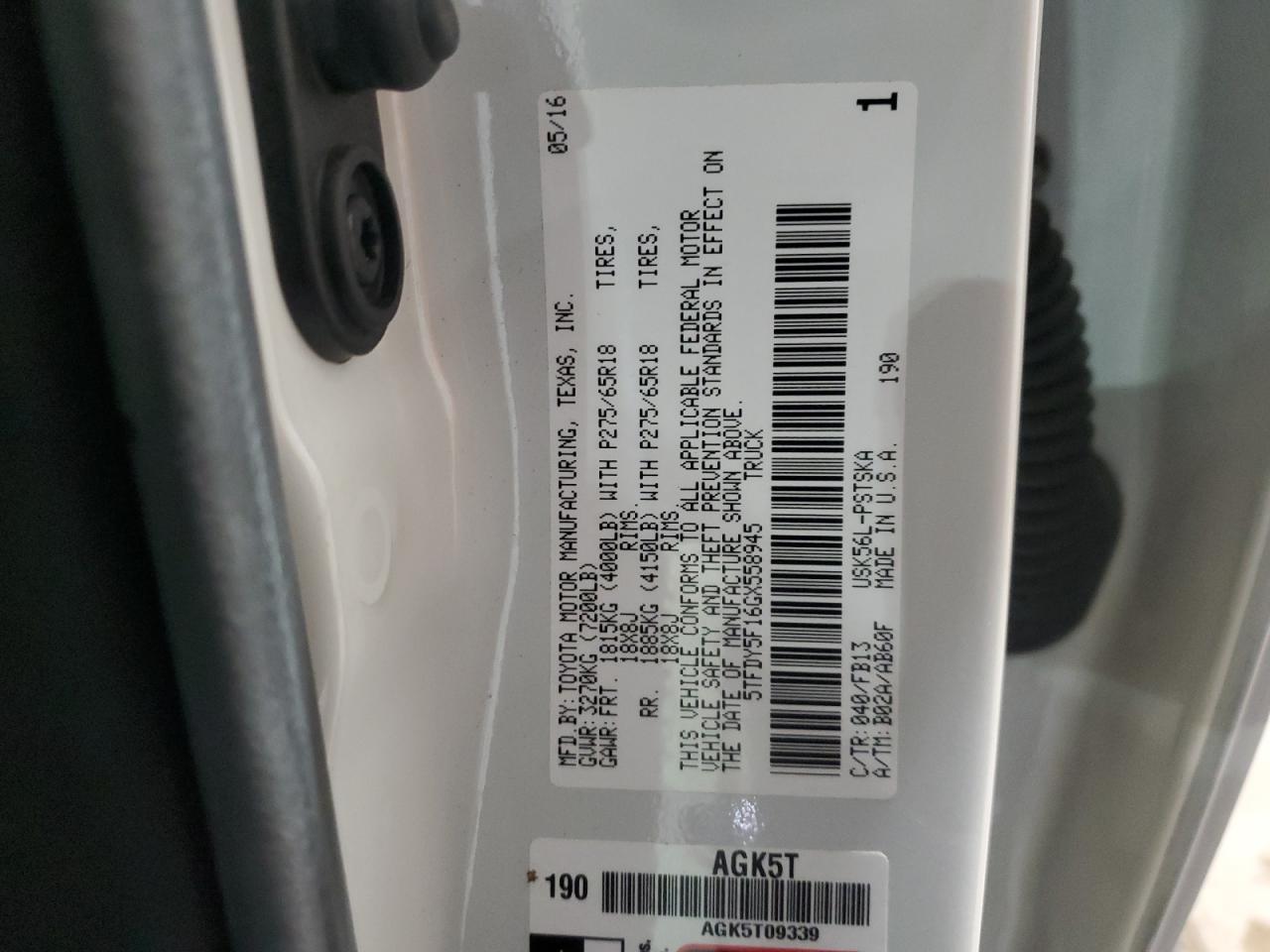 2016 Toyota Tundra - Image 13