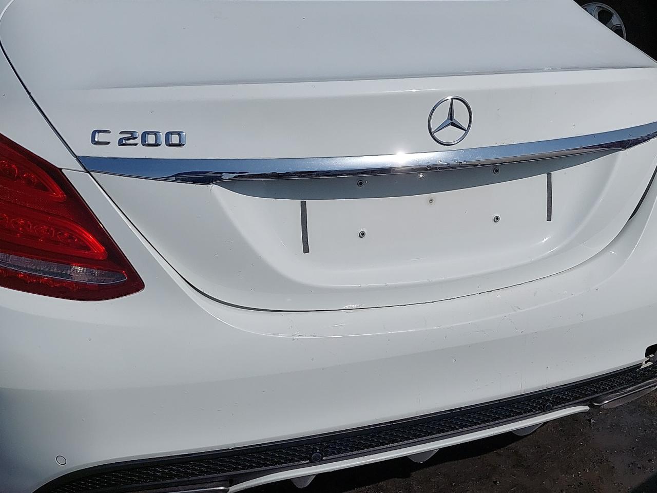 WDDWF4CB9GR131047 - 2016 MERCEDES BENZ C200 - #44866475