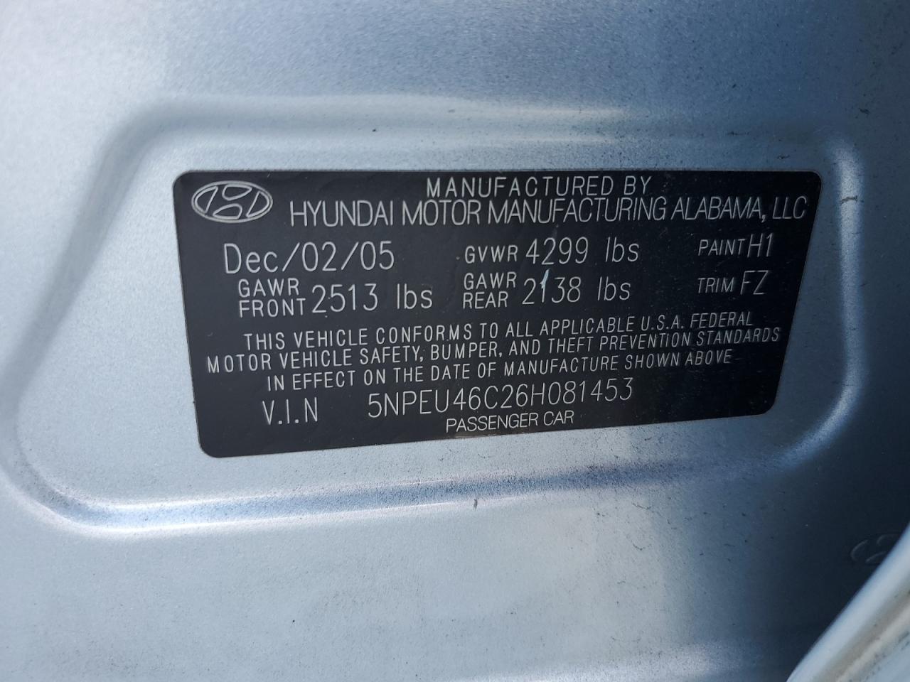 2006 Hyundai Sonata - Image 12