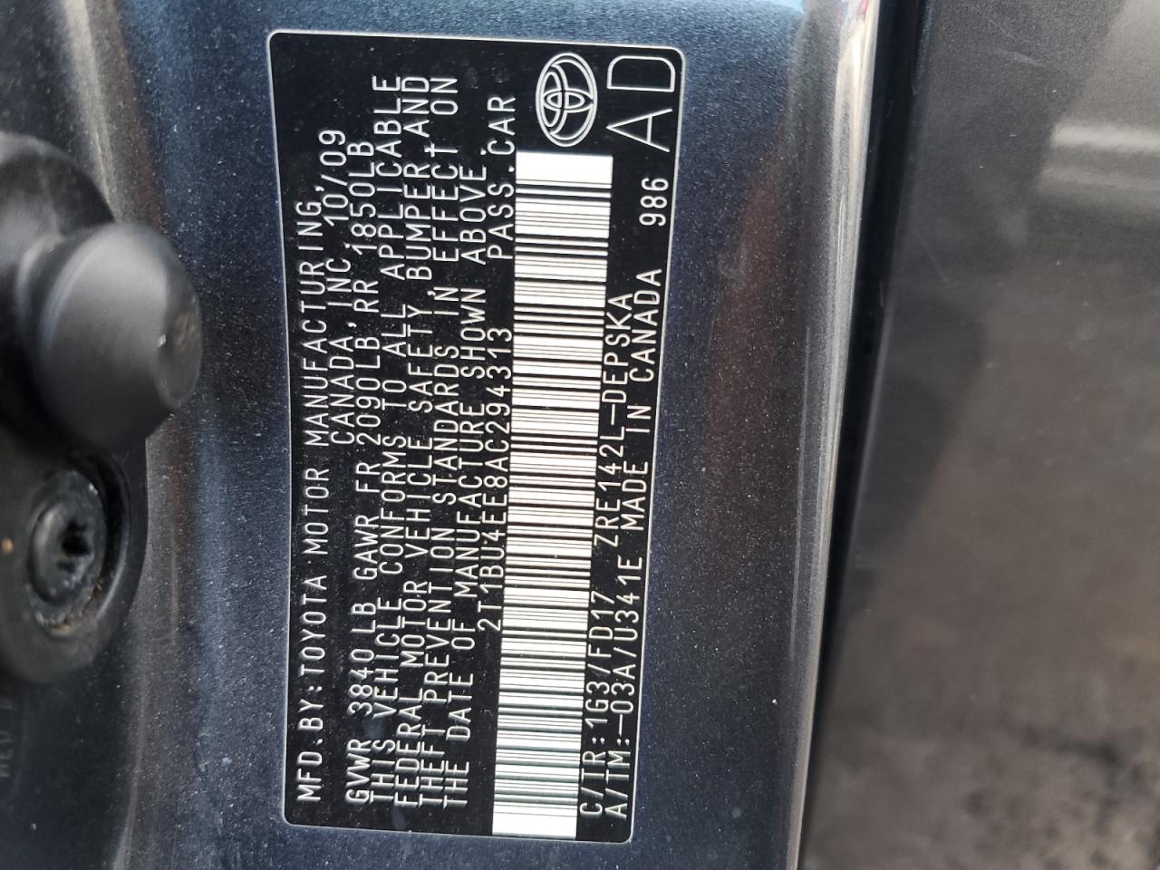 2010 Toyota Corolla - Image 12