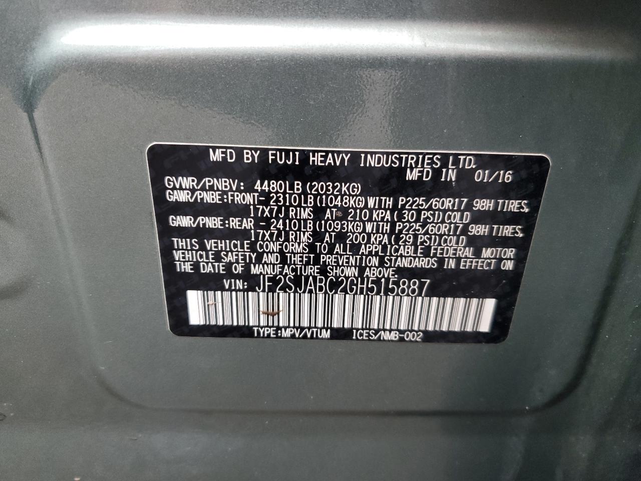 2016 Subaru Forester - Image 13