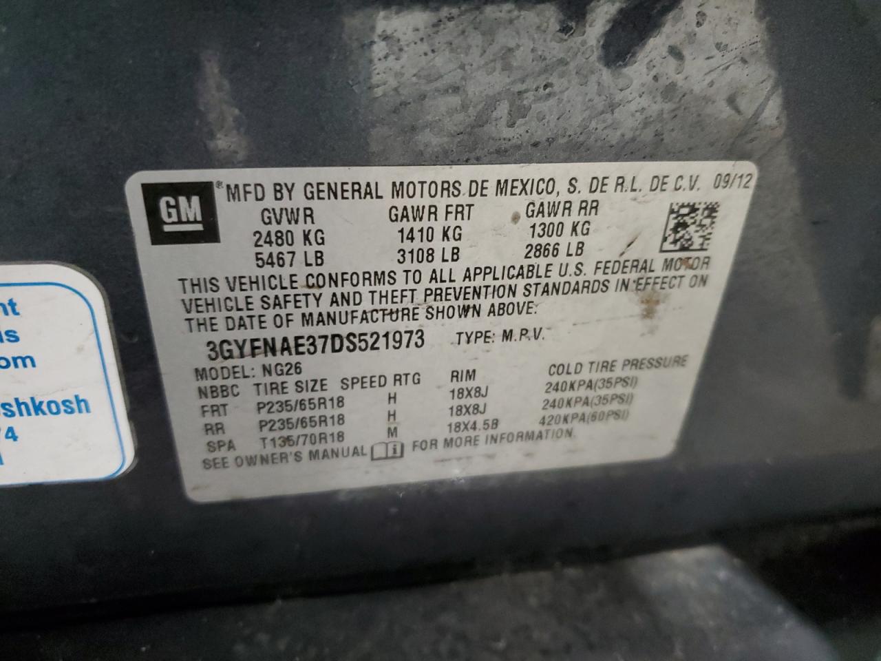 2013 Cadillac SRX - Image 13