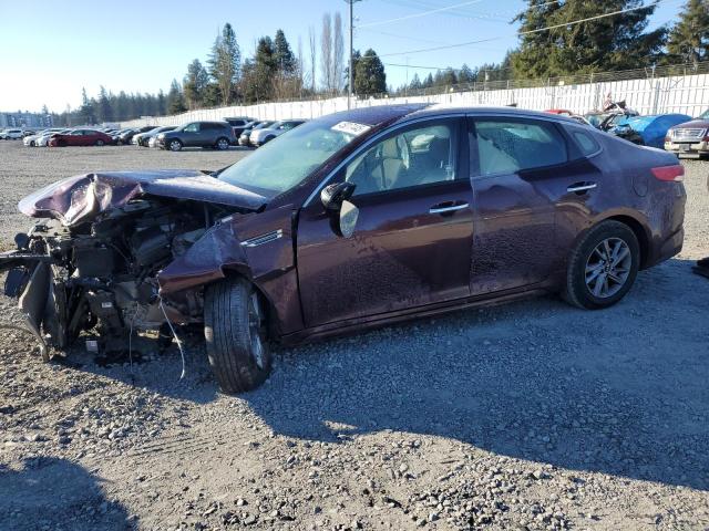 2020 Kia Optima Lx на продаже в Graham, WA - Front End