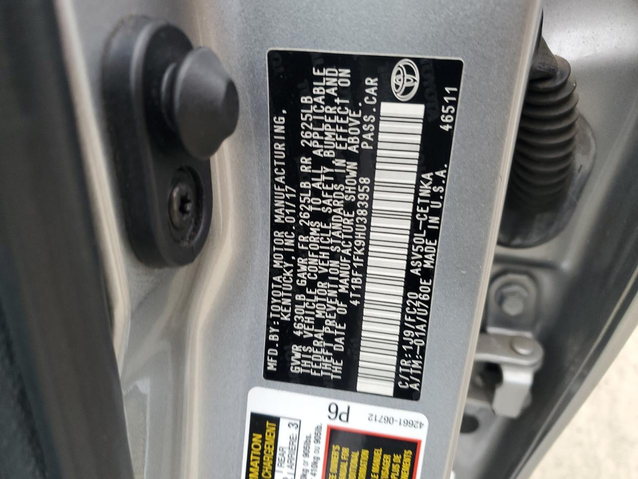 2017 Toyota Camry - Image 12