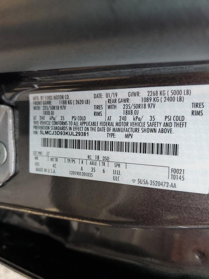 2019 Lincoln MKC - Image 13