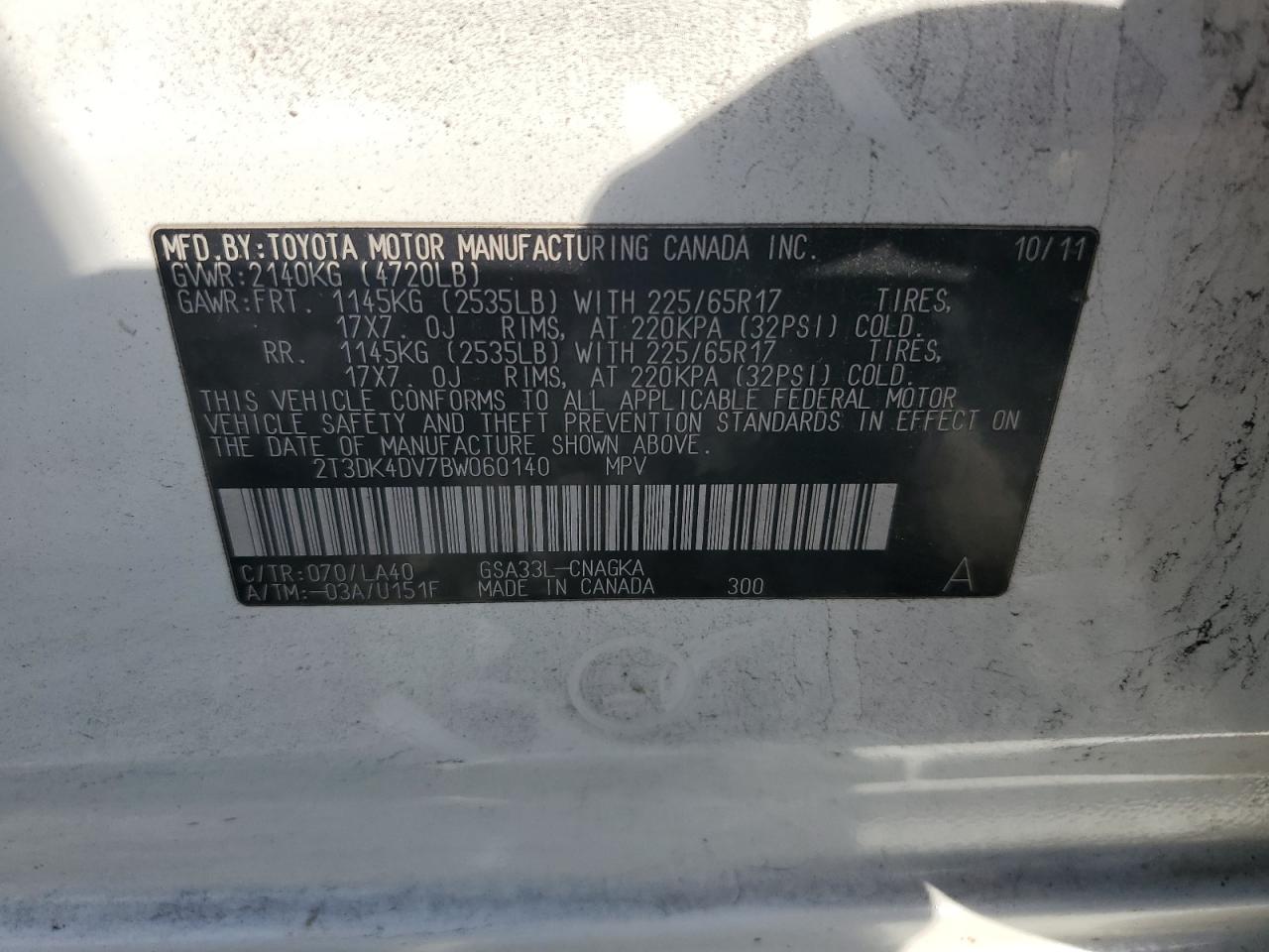 2011 Toyota RAV 4 - Image 13