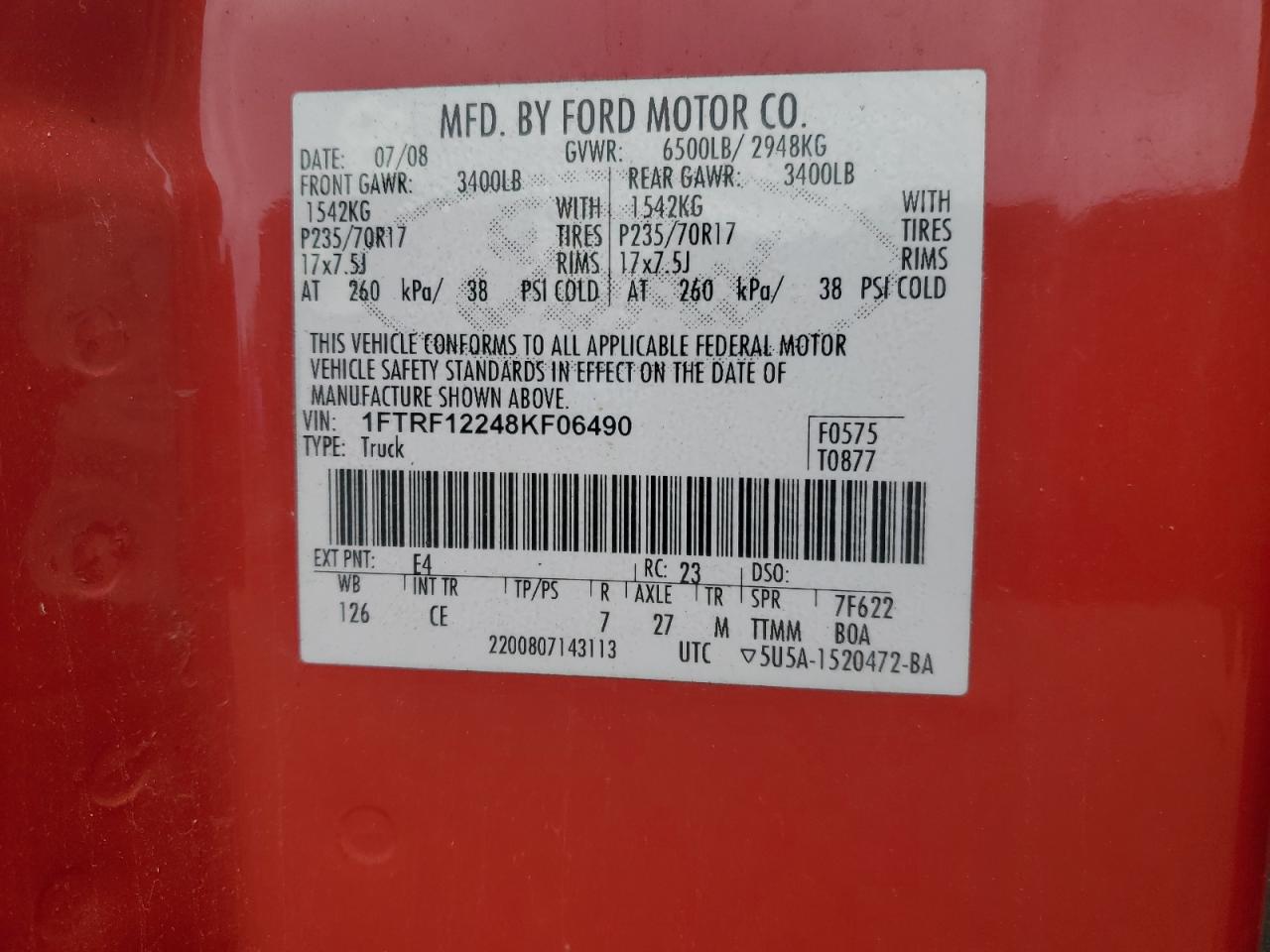 2008 Ford F-150 - Image 14