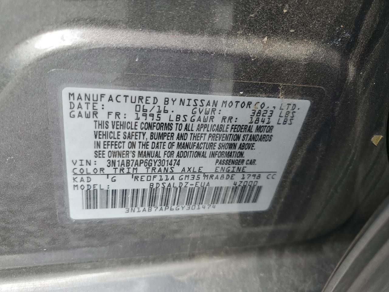 2016 Nissan Sentra - Image 12