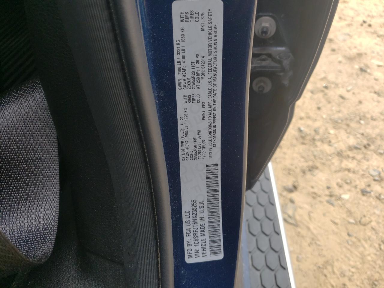 2022 RAM 1500 - Image 12