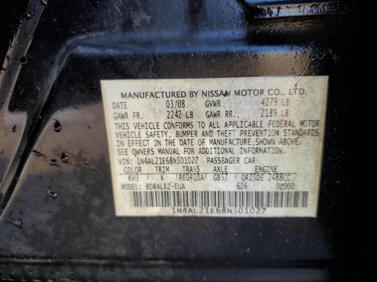 2008 Nissan Altima - Image 12