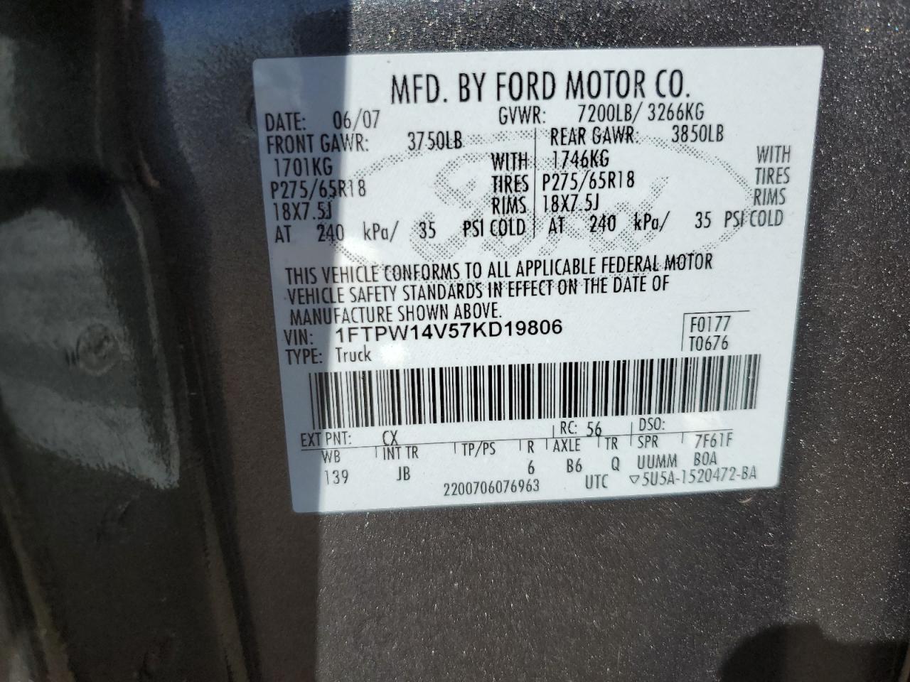 2007 Ford F-150 - Image 13