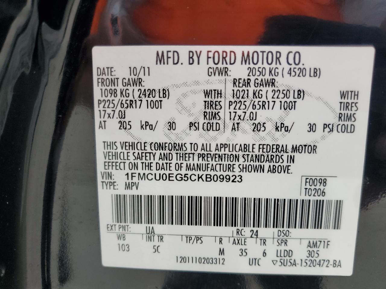 2012 Ford Escape - Image 14