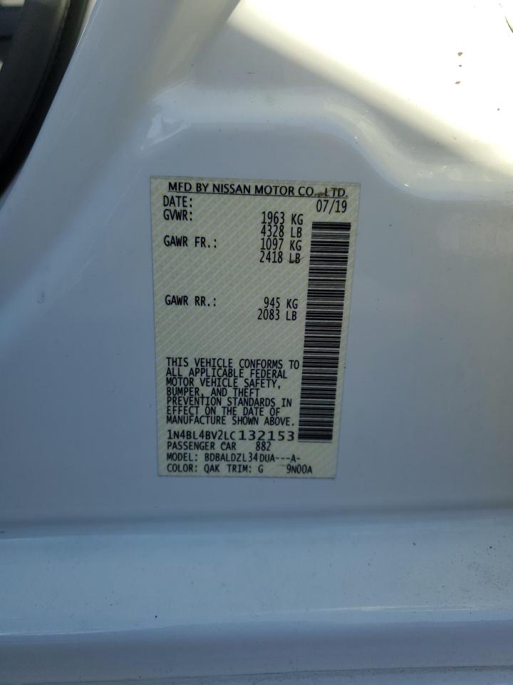 1N4BL4BV2LC132153 NISSAN ALTIMA 2020