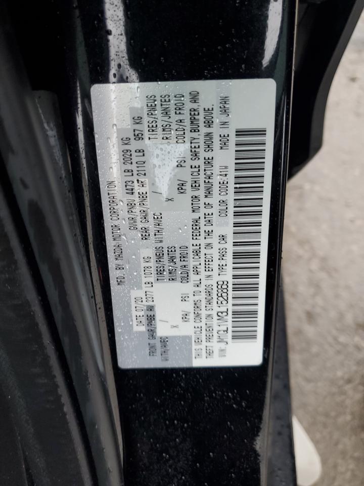 2020 Mazda 6 Touring VIN: JM1GL1VM3L1526869 Lot: 43797785