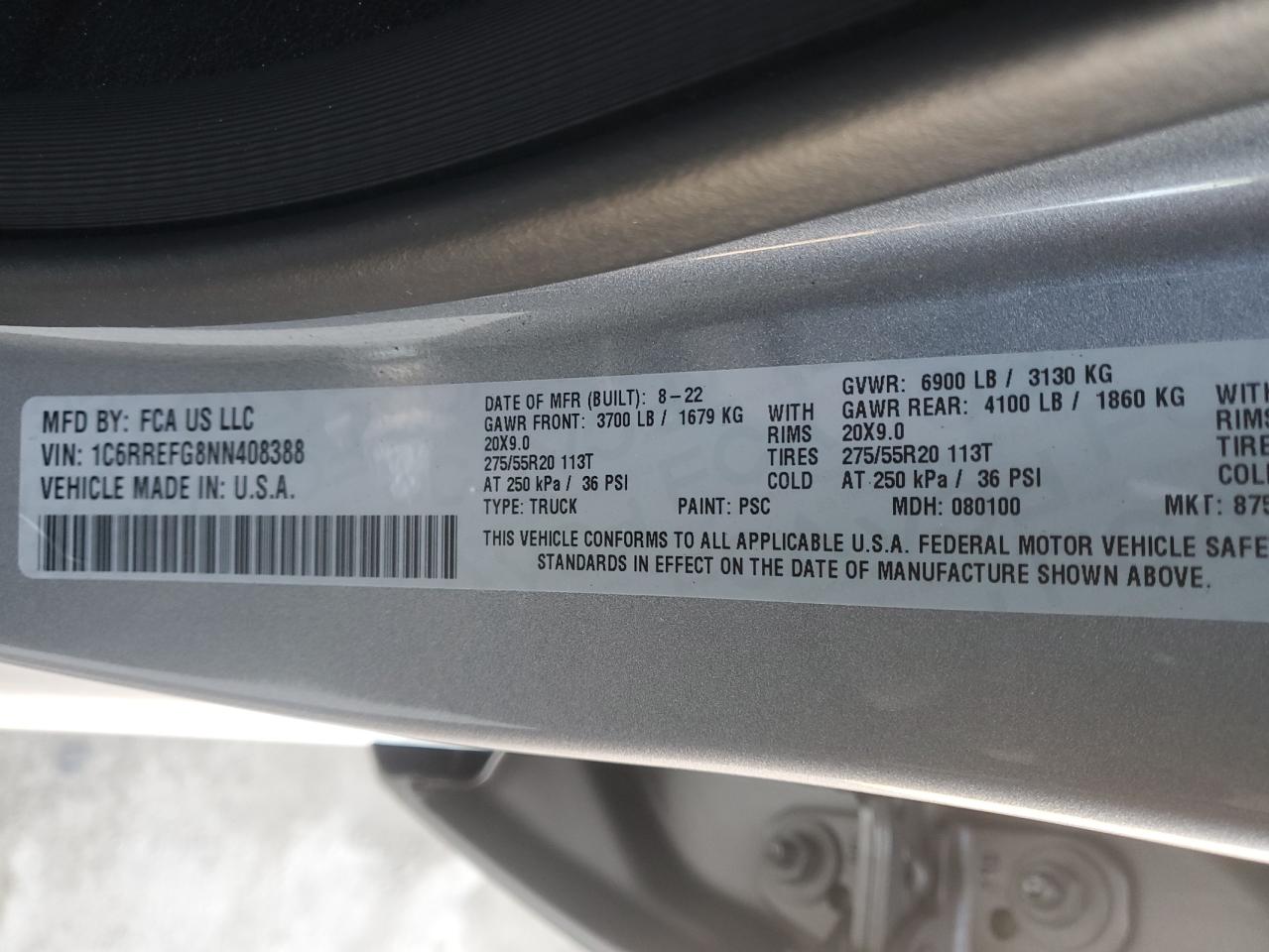 2022 RAM 1500 - Image 14