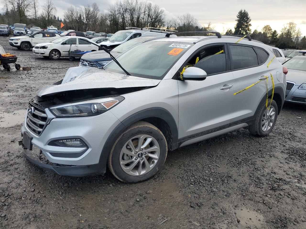 2017 Hyundai Tucson Limited на продаже в Portland, OR - All Over