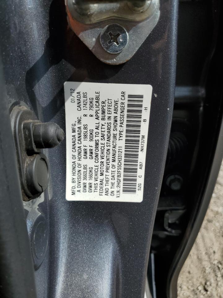 2012 Honda Civic - Image 12