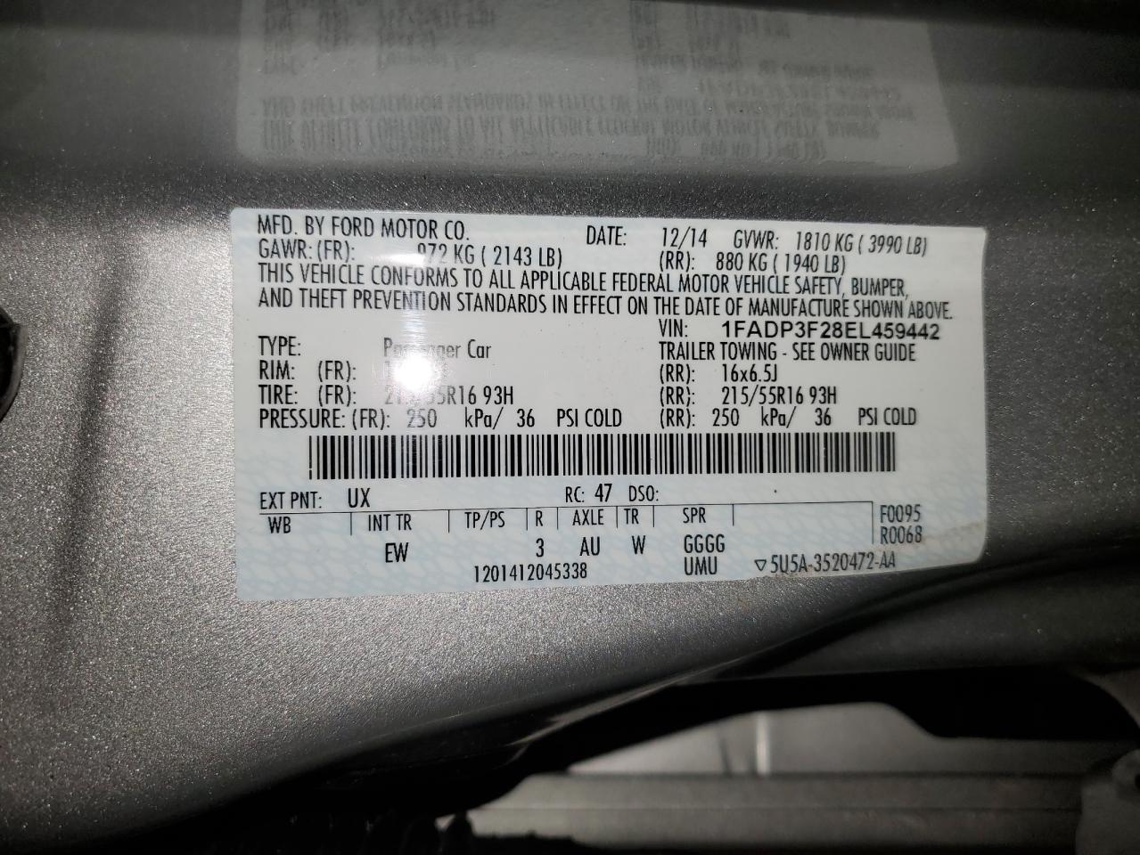 2014 Ford Focus - Image 14